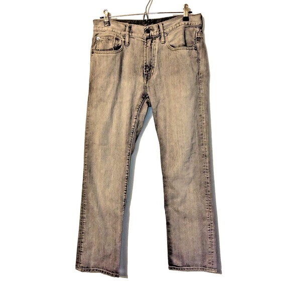 Gap 1969 Other - Gap Mens Straight Jean 1969 Light Gray Faded Ringspun Denim 100% Cotton 30 x 30